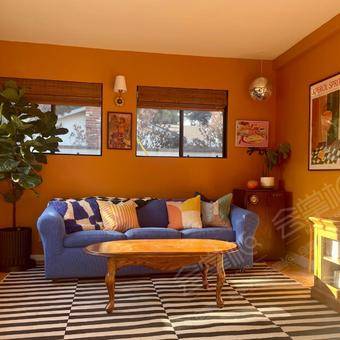 Orange Studio And Backyard